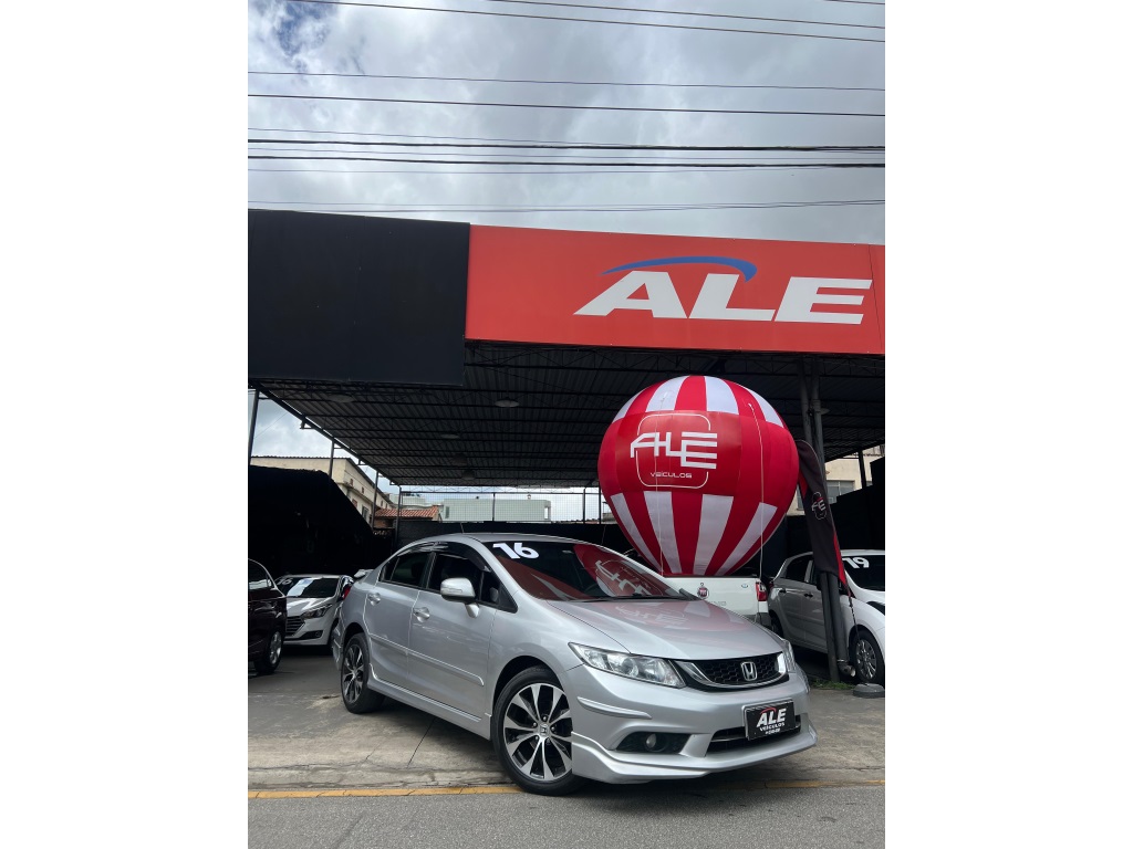 HONDA CIVIC 2.0 LXR 16V FLEX 4P AUTOMÁTICO