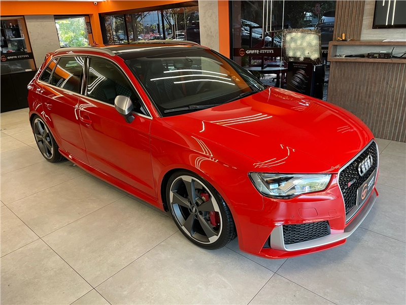 Griffe Motors AUDI RS3 2016 2 5 TFSI SPORTBACK QUATTRO GASOLINA 4P S