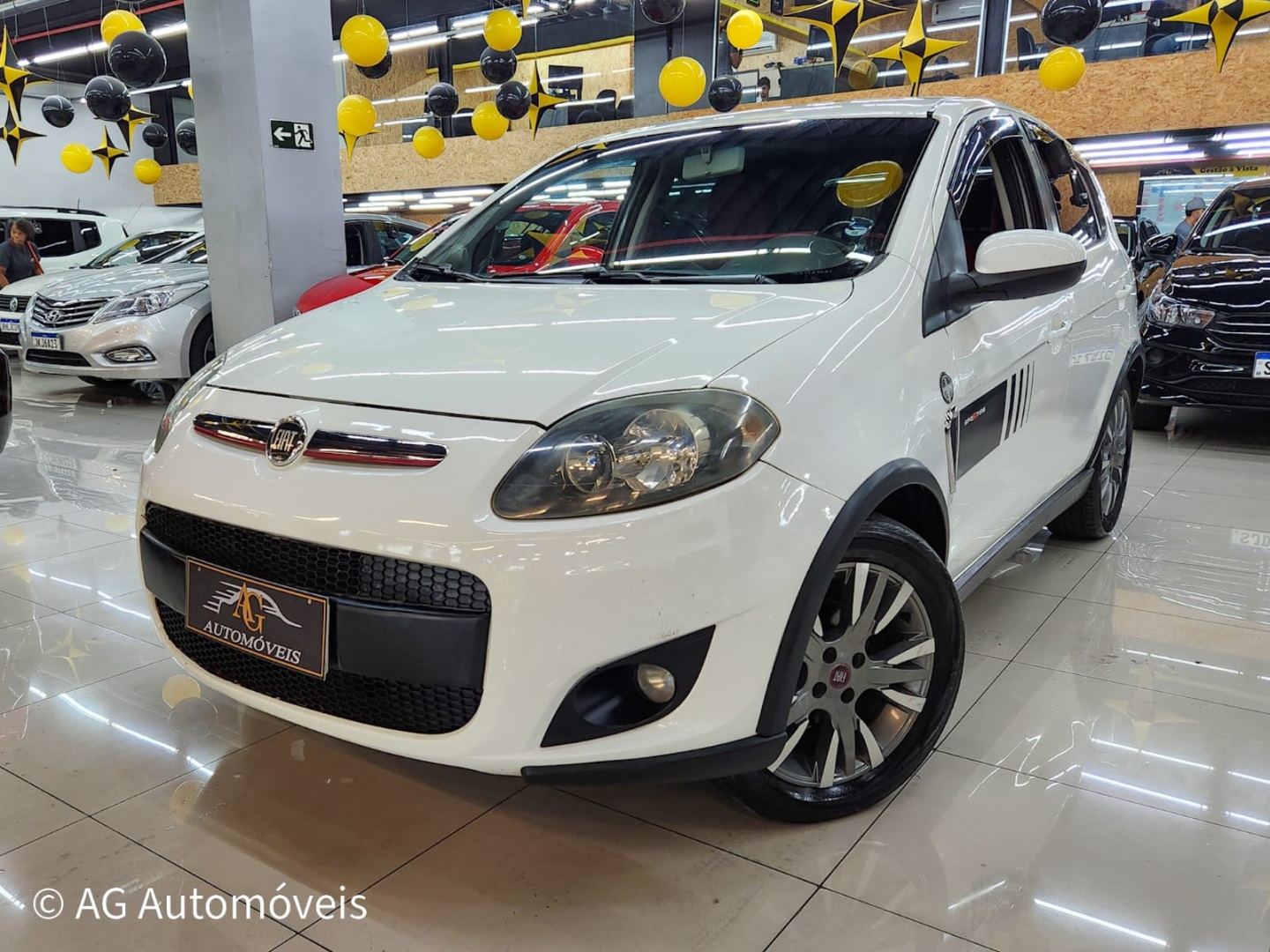 FIAT PALIO 1.6 MPI SPORTING 16V FLEX 4P AUTOMÁTICO