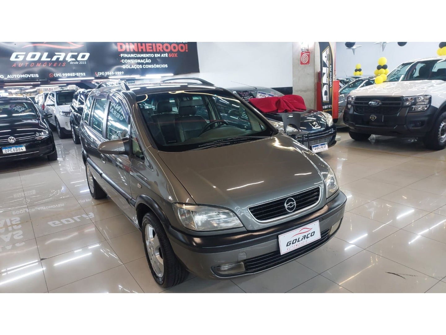 CHEVROLET ZAFIRA 2.0 MPFI CD 8V GASOLINA 4P MANUAL