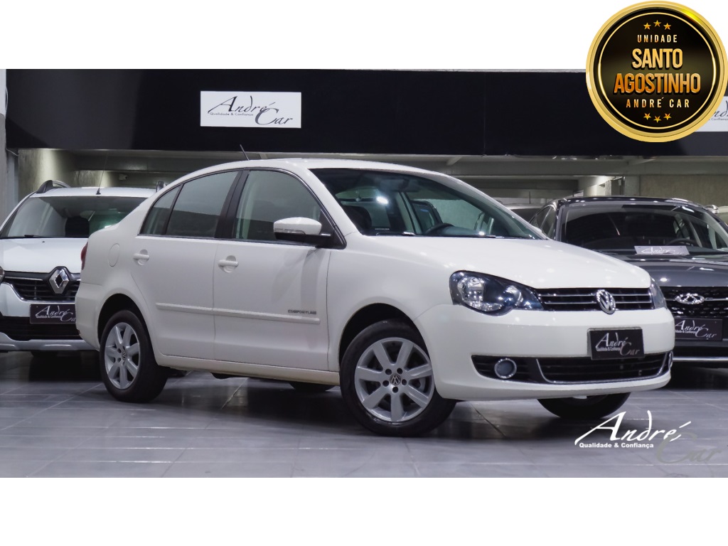 VOLKSWAGEN POLO SEDAN 1.6 MI COMFORTLINE 8V FLEX 4P AUTOMATIZADO