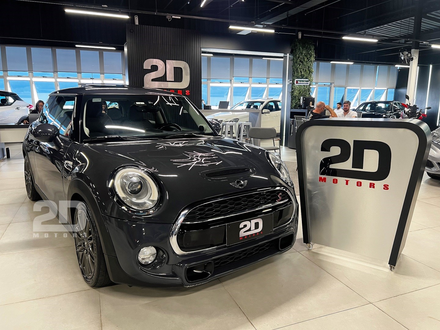 MINI COOPER 2.0 S TOP 16V TURBO GASOLINA 2P AUTOMÁTICO
