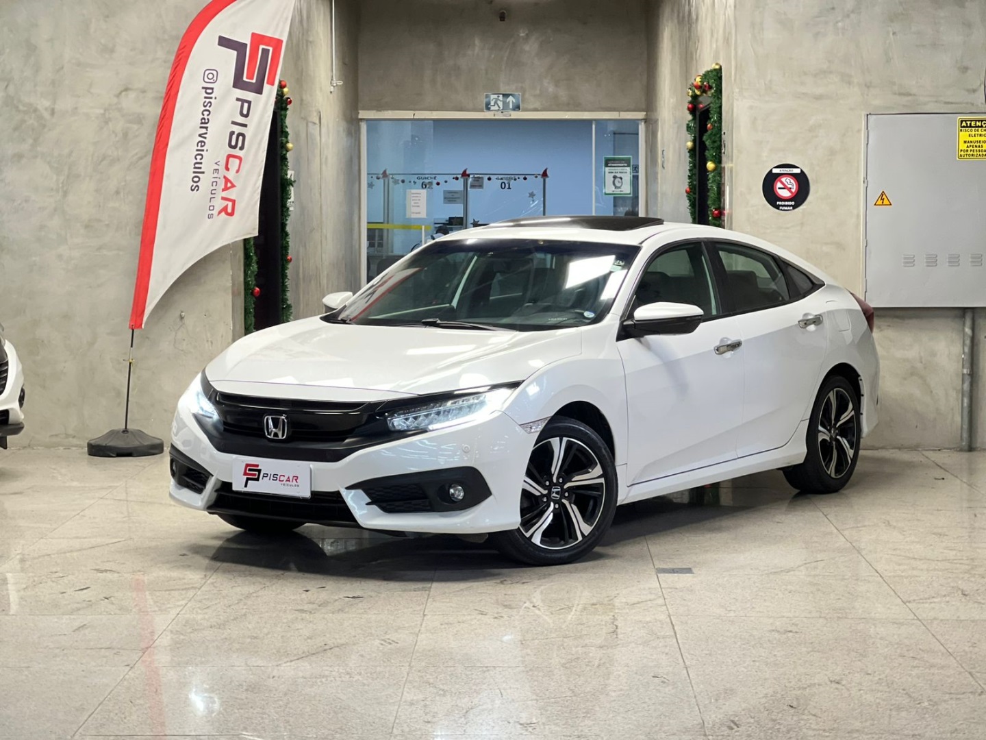 HONDA CIVIC 1.5 16V TURBO GASOLINA TOURING 4P CVT