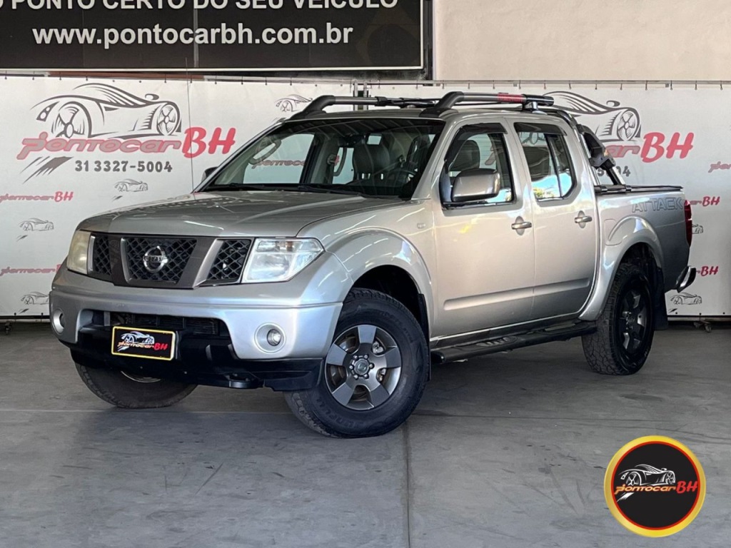 NISSAN FRONTIER 2.5 LE ATTACK 4X4 CD TURBO ELETRONIC DIESEL 4P AUTOMÁTICO