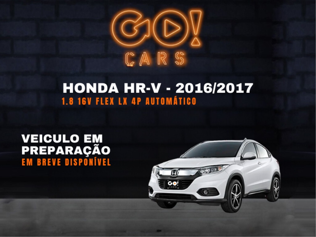 HONDA HR-V 1.8 16V FLEX LX 4P AUTOMÁTICO 2016/2017
