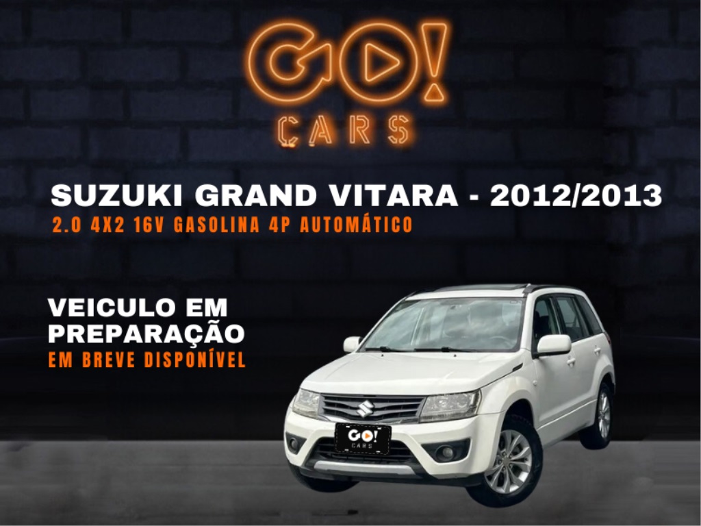 SUZUKI GRAND VITARA 2.0 4X2 16V GASOLINA 4P AUTOMÁTICO 2012/2013