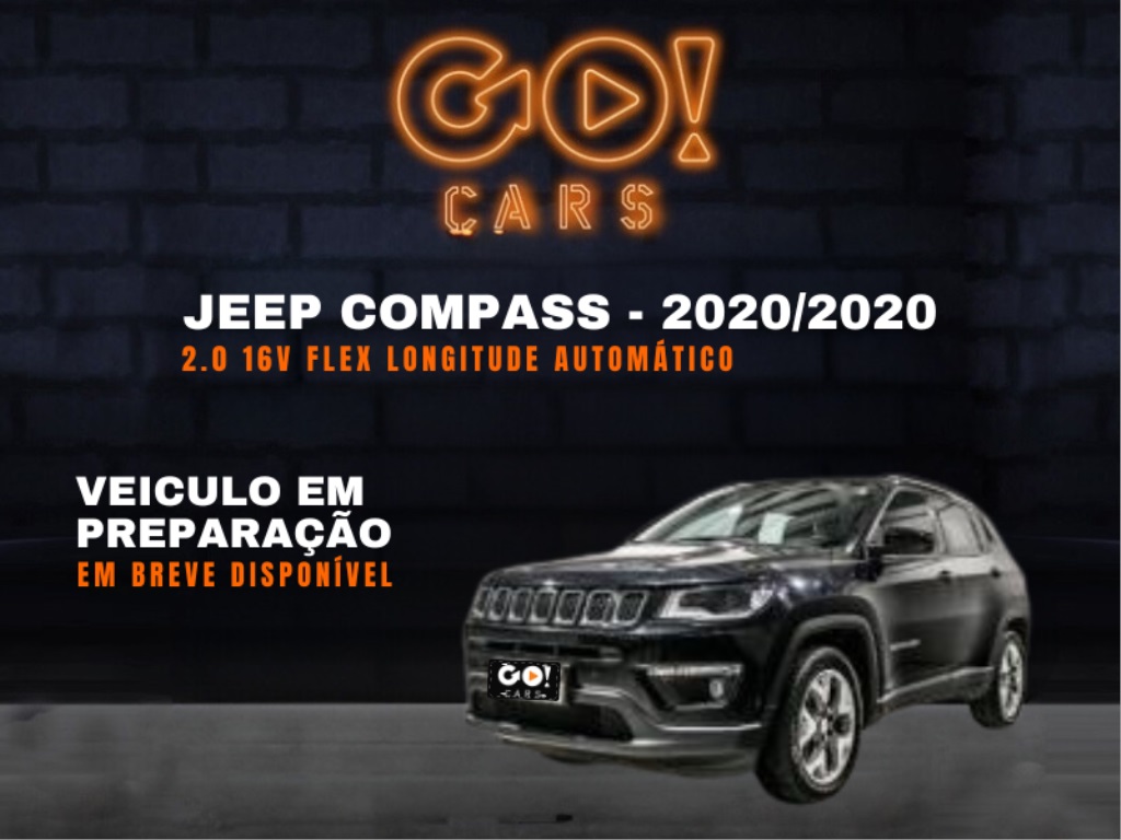 JEEP COMPASS 2.0 16V FLEX LONGITUDE AUTOMÁTICO 2020