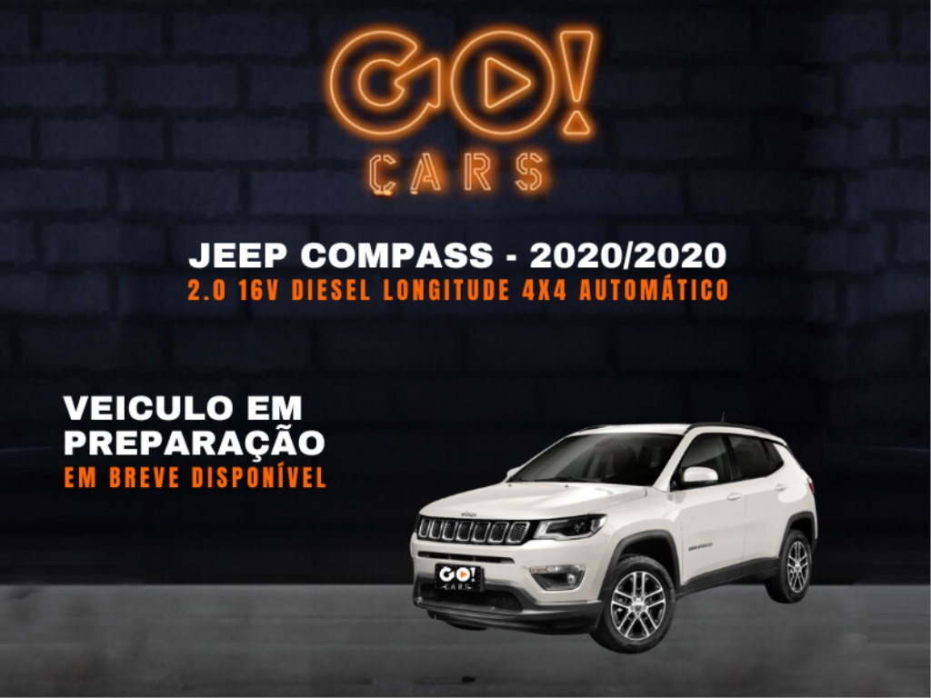 JEEP COMPASS 2.0 16V DIESEL LONGITUDE 4X4 AUTOMÁTICO 2020/2020