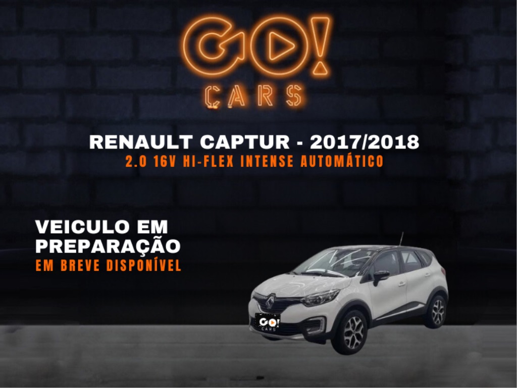 RENAULT CAPTUR 2.0 16V HI-FLEX INTENSE AUTOMÁTICO 2018