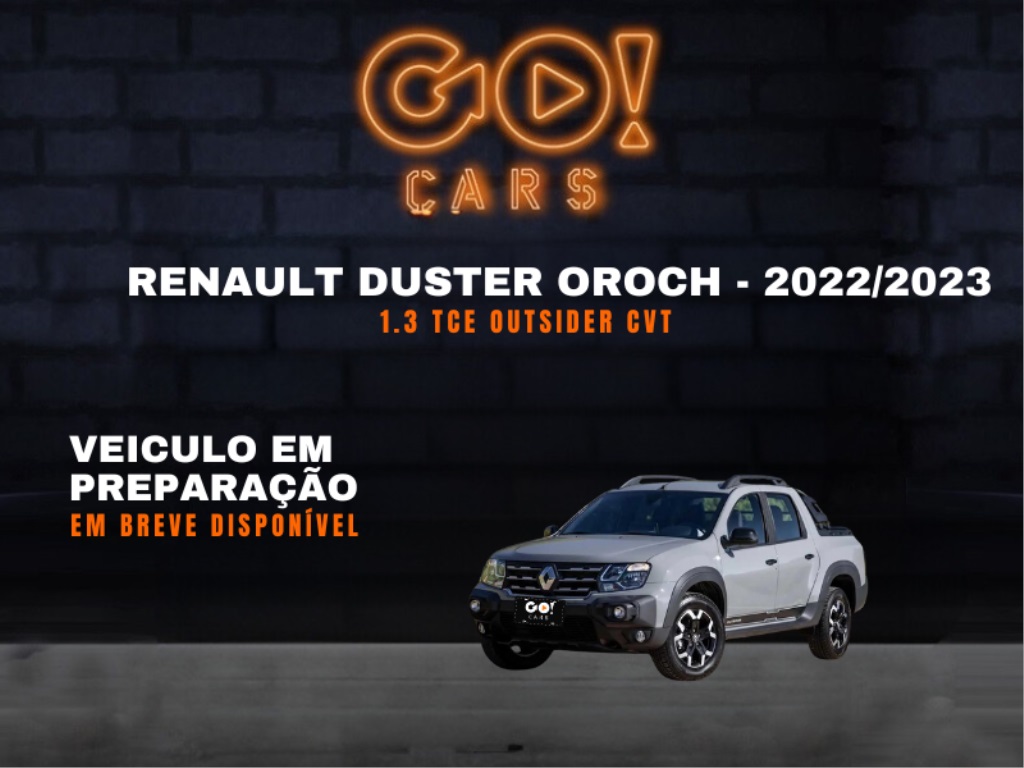 RENAULT DUSTER OROCH 1.3 TCE OUTSIDER CVT 2022/2023