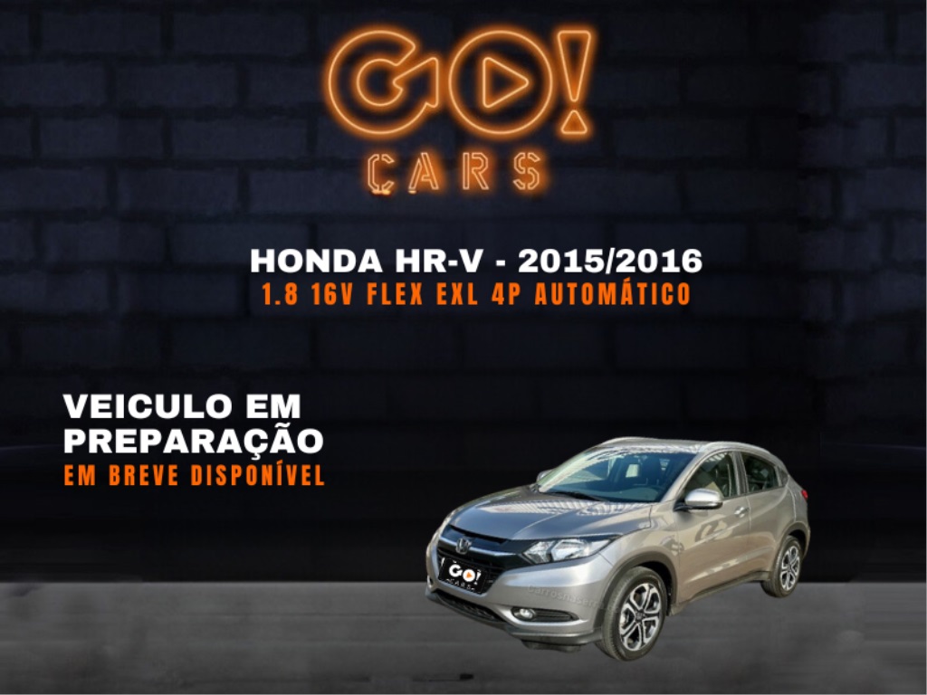 HONDA HR-V 1.8 16V FLEX EXL 4P AUTOMÁTICO 2015/2016