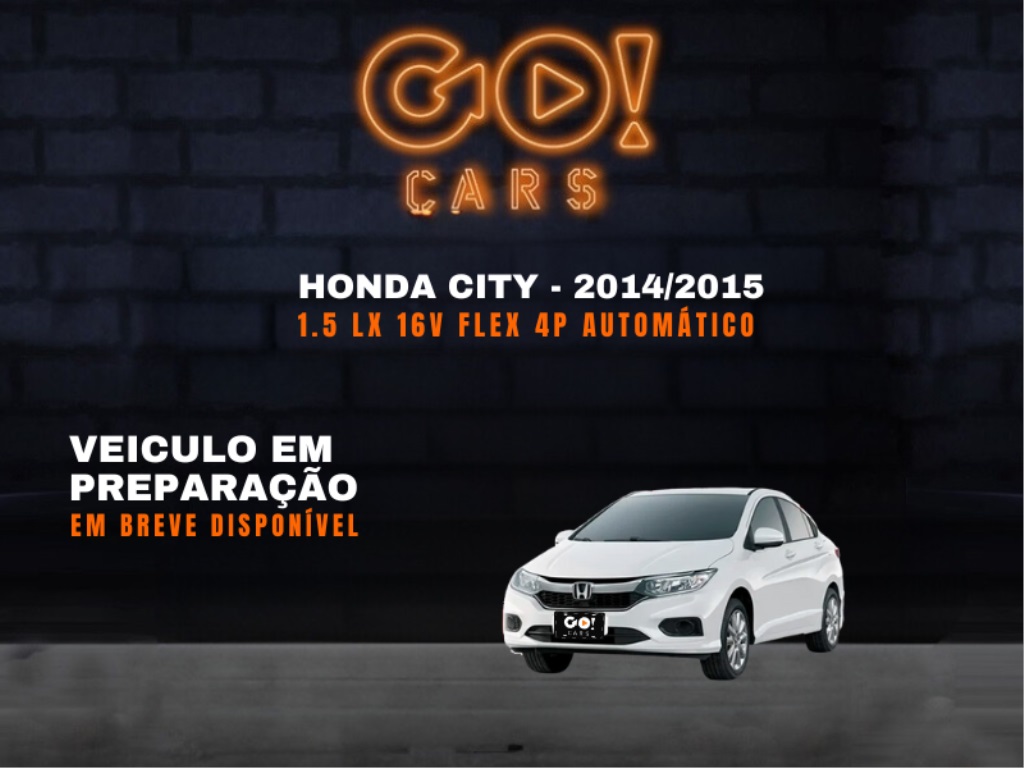 HONDA CITY 1.5 LX 16V FLEX 4P AUTOMÁTICO 2014/2015