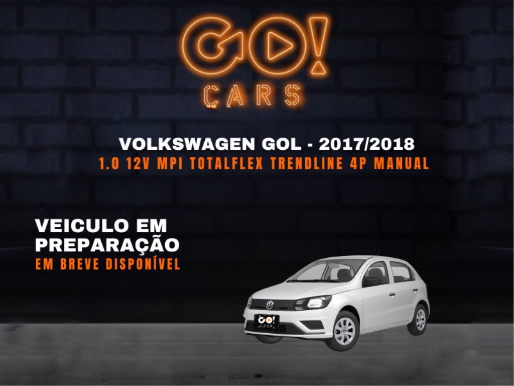 VOLKSWAGEN GOL 1.0 12V MPI TOTALFLEX TRENDLINE 4P MANUAL 2017/2018