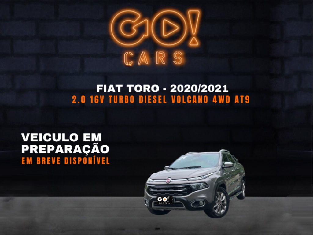 FIAT TORO 2.0 16V TURBO DIESEL VOLCANO 4WD AT9 2020/2021