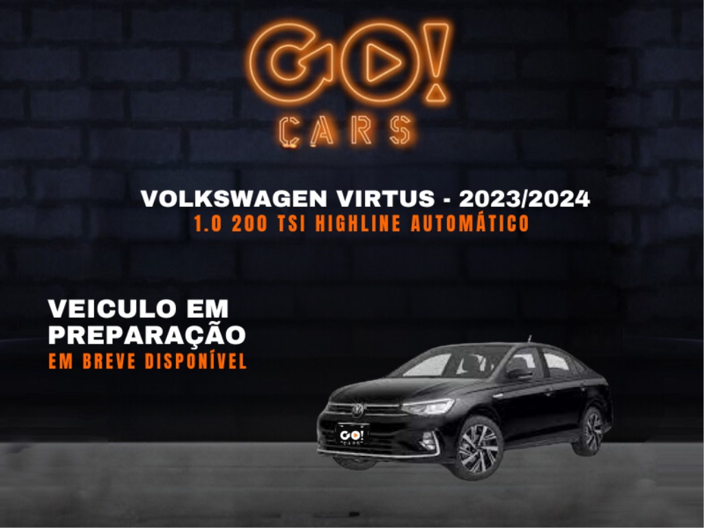 VOLKSWAGEN VIRTUS 1.0 200 TSI HIGHLINE AUTOMÁTICO 2023/2024