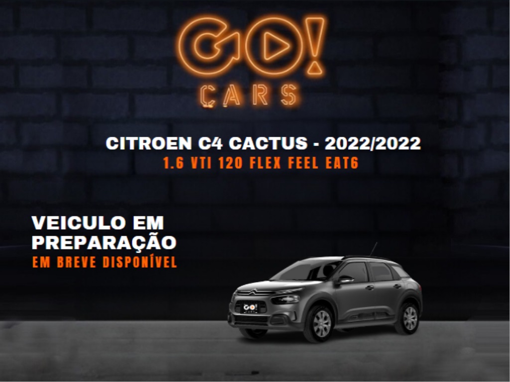 CITROËN C4 CACTUS 1.6 VTI 120 FLEX FEEL EAT6 2022/2022