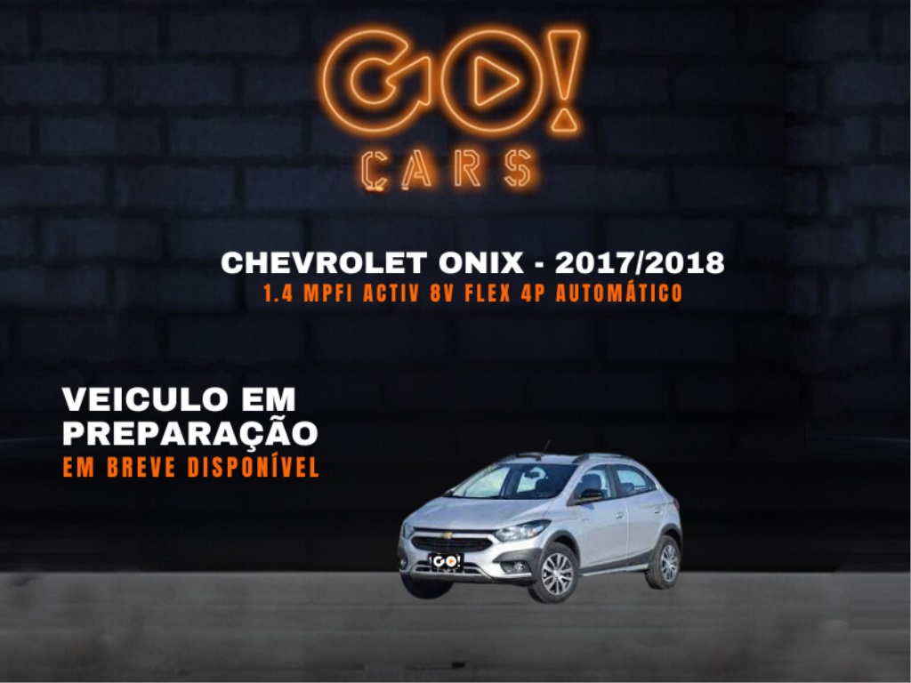 CHEVROLET ONIX 1.4 MPFI ACTIV 8V FLEX 4P AUTOMÁTICO 2018