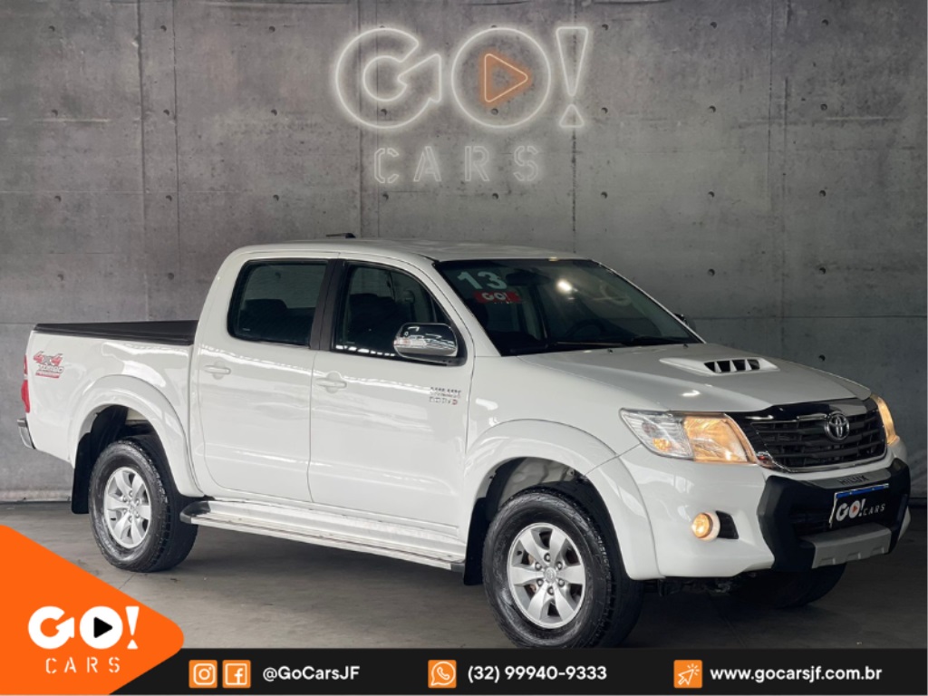 TOYOTA Hilux 3.0 SRV 4X4 CD 16V TURBO INTERCOOLER DIESEL 4P AUTOMÁTICO 2013