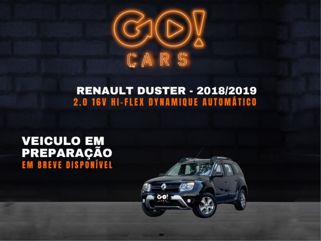 RENAULT DUSTER 2.0 16V HI-FLEX DYNAMIQUE AUTOMÁTICO 2019