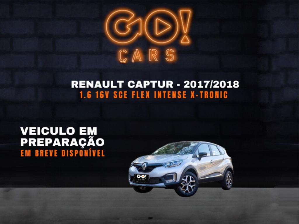 RENAULT CAPTUR 1.6 16V SCE FLEX INTENSE X-TRONIC 2017/2018