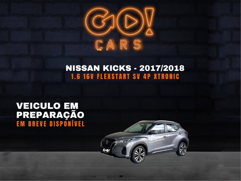 NISSAN KICKS 1.6 16V FLEXSTART SV 4P XTRONIC 2018