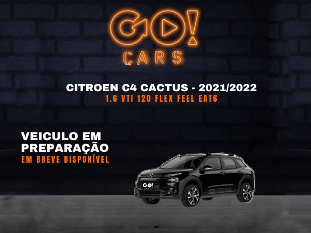 CITROËN C4 CACTUS 1.6 VTI 120 FLEX FEEL EAT6 2021/2022