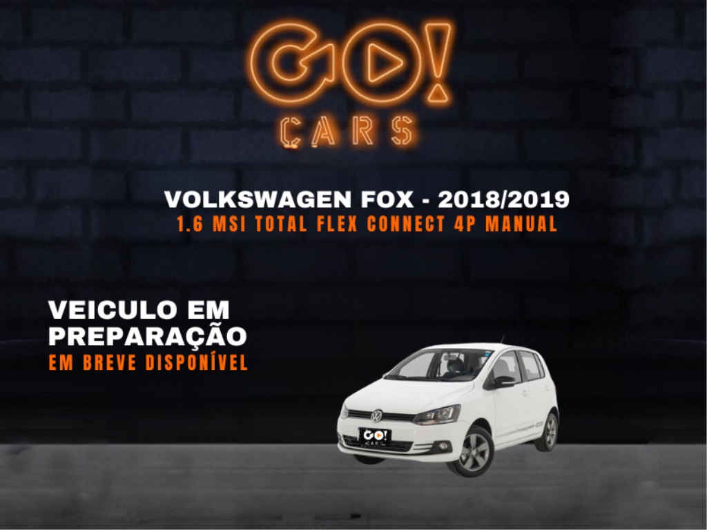 VOLKSWAGEN FOX 1.6 MSI TOTAL FLEX CONNECT 4P MANUAL 2018/2019