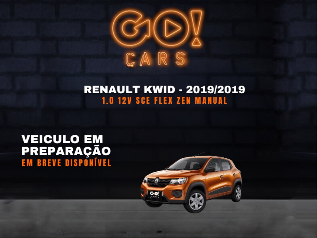 RENAULT KWID 1.0 12V SCE FLEX ZEN MANUAL 2019/2019