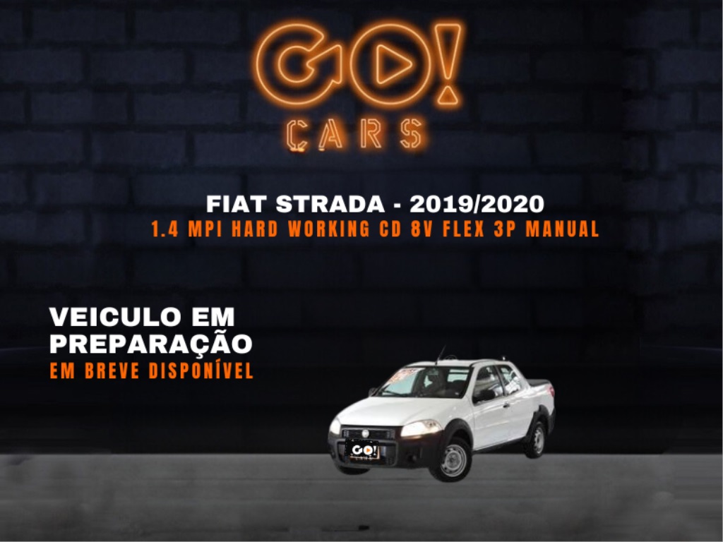 FIAT STRADA 1.4 MPI HARD WORKING CD 8V FLEX 3P MANUAL 2019/2020