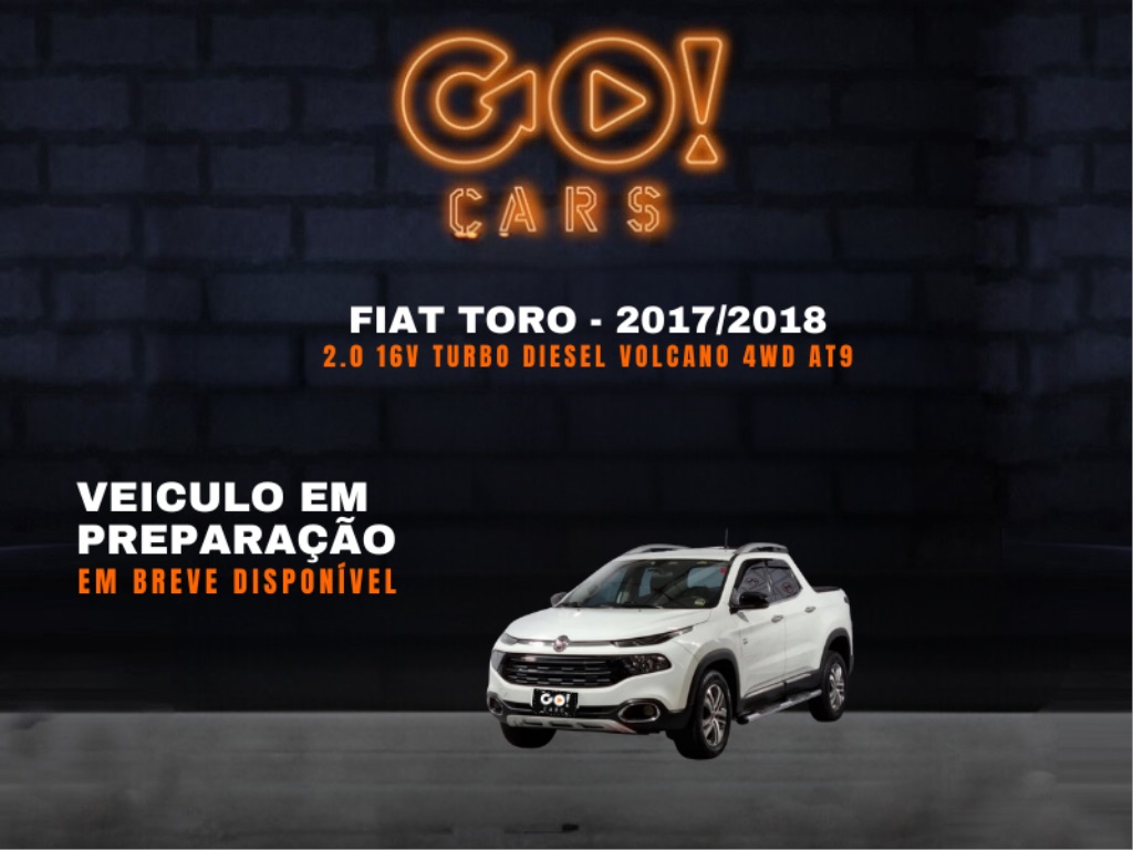 FIAT TORO 2.0 16V TURBO DIESEL VOLCANO 4WD AT9 2017/2018