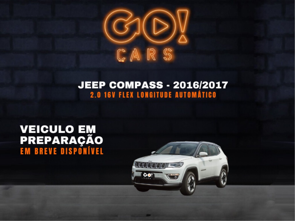 JEEP COMPASS 2.0 16V FLEX LONGITUDE AUTOMÁTICO 2016/2017