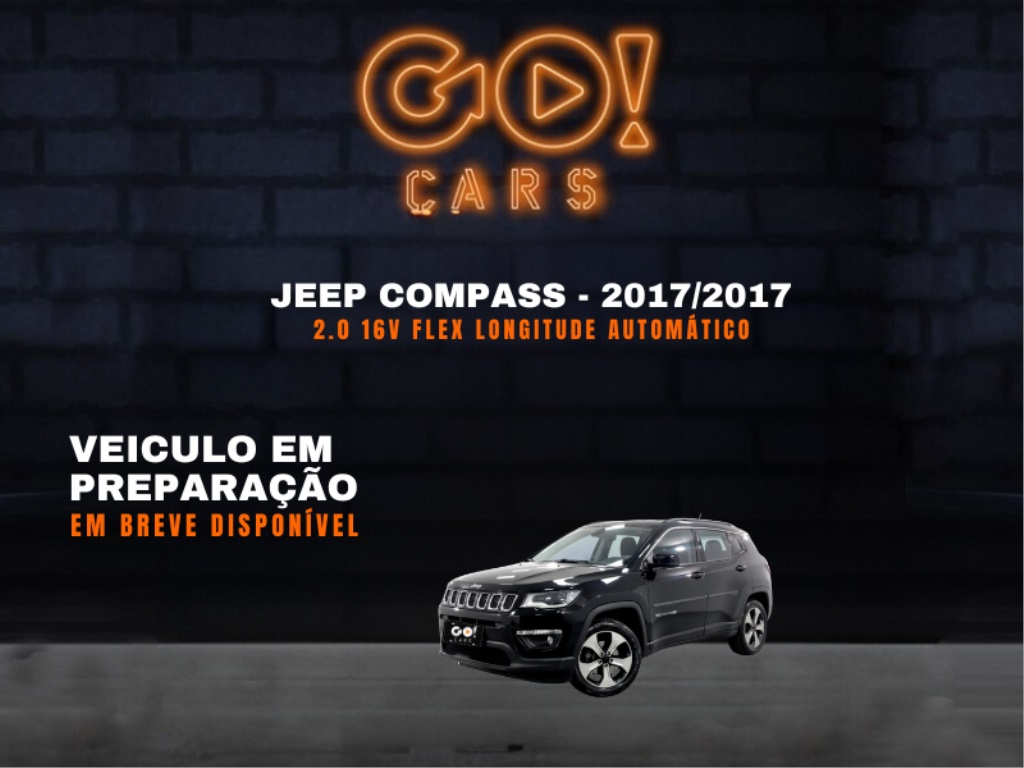 JEEP COMPASS 2.0 16V FLEX LONGITUDE AUTOMÁTICO 2017