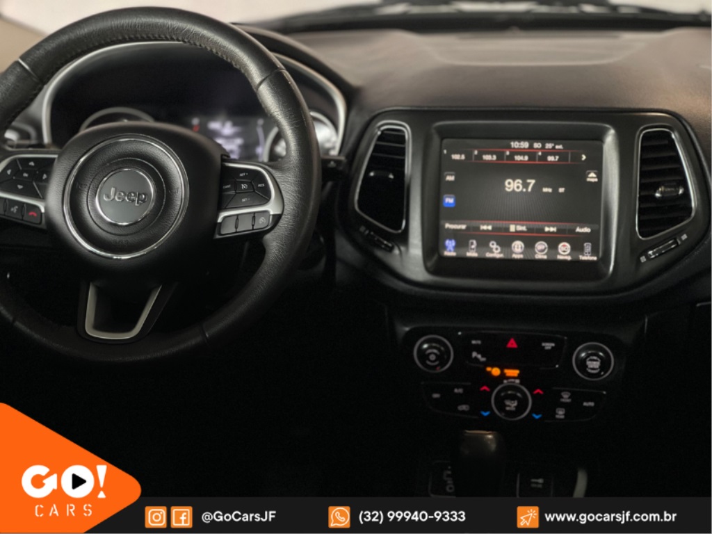 JEEP COMPASS 2.0 16V FLEX LONGITUDE AUTOMÁTICO 2017