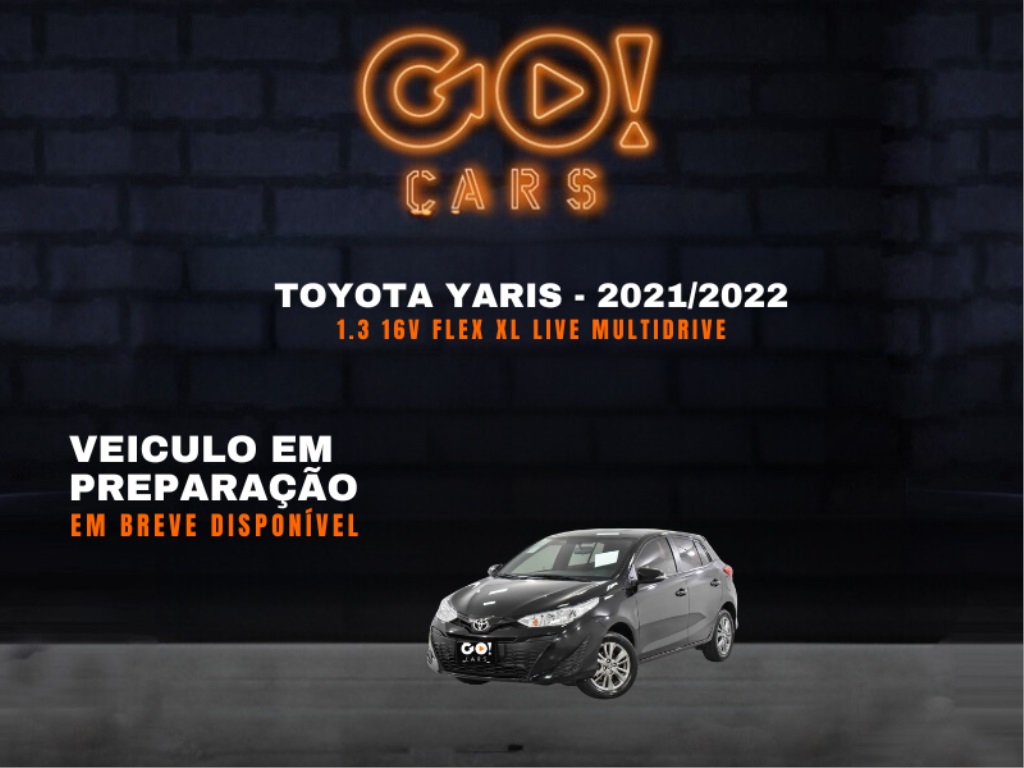 TOYOTA YARIS 1.3 16V FLEX XL LIVE MULTIDRIVE 2021/2022