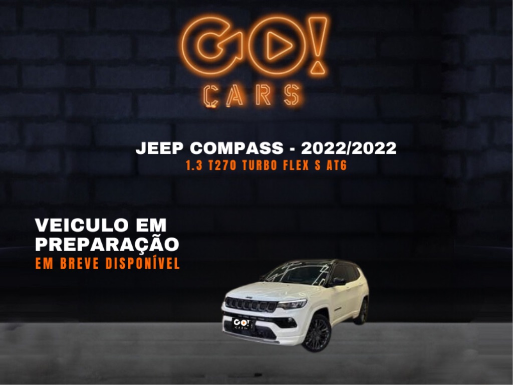 JEEP COMPASS 1.3 T270 TURBO FLEX S AT6 2022/2022