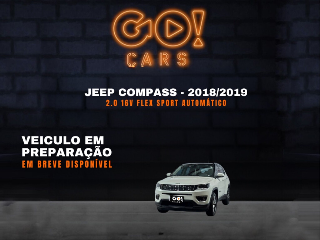 JEEP COMPASS 2.0 16V FLEX SPORT AUTOMÁTICO 2019