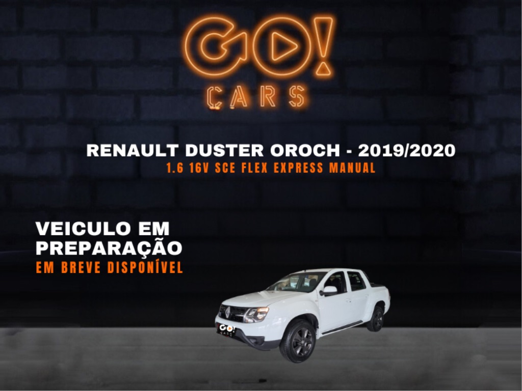 RENAULT DUSTER OROCH 1.6 16V SCE FLEX EXPRESS MANUAL 2019/2020