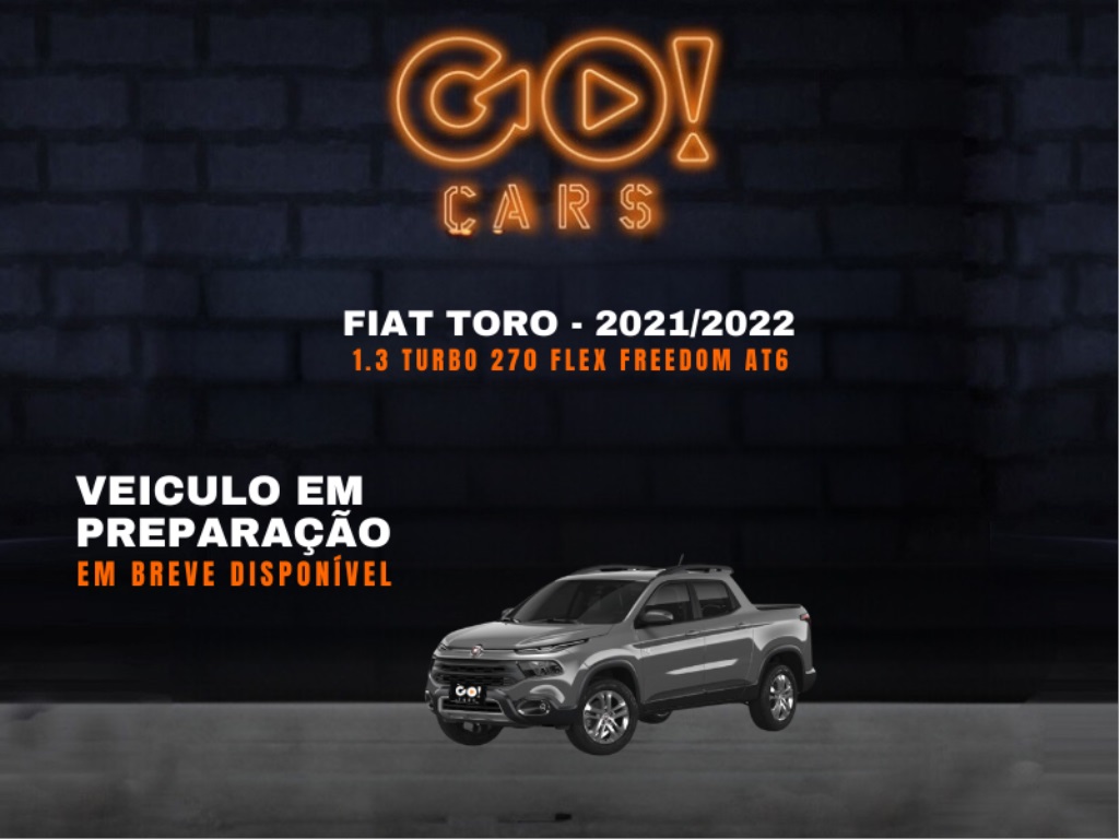 FIAT TORO 1.3 TURBO 270 FLEX FREEDOM AT6 2021/2022