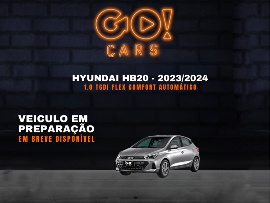 HYUNDAI HB20 1.0 TGDI FLEX COMFORT AUTOMÁTICO 2023/2024