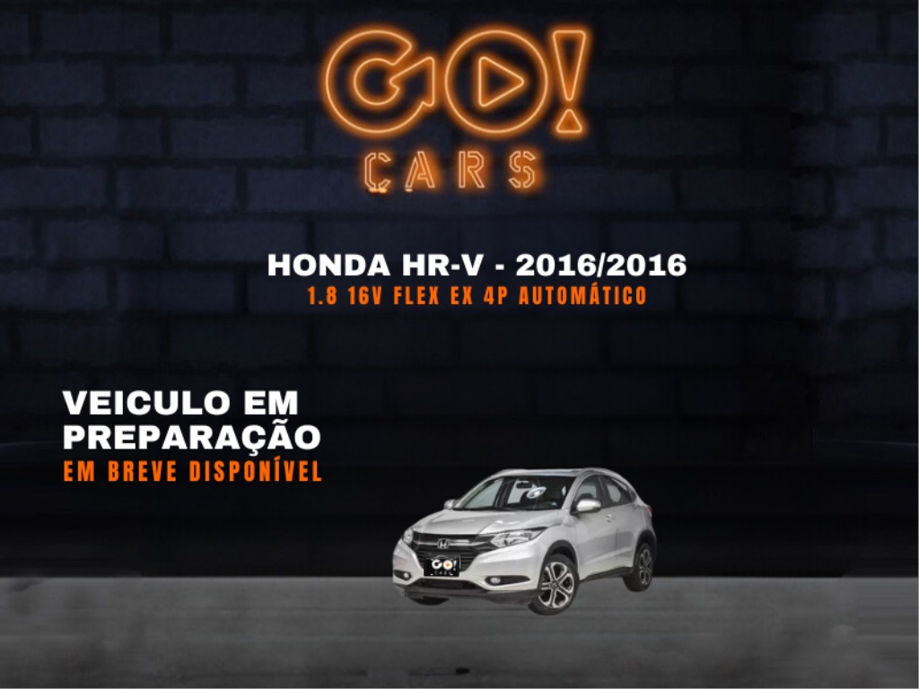 HONDA HR-V 1.8 16V FLEX EXL 4P AUTOMÁTICO 2016/2016