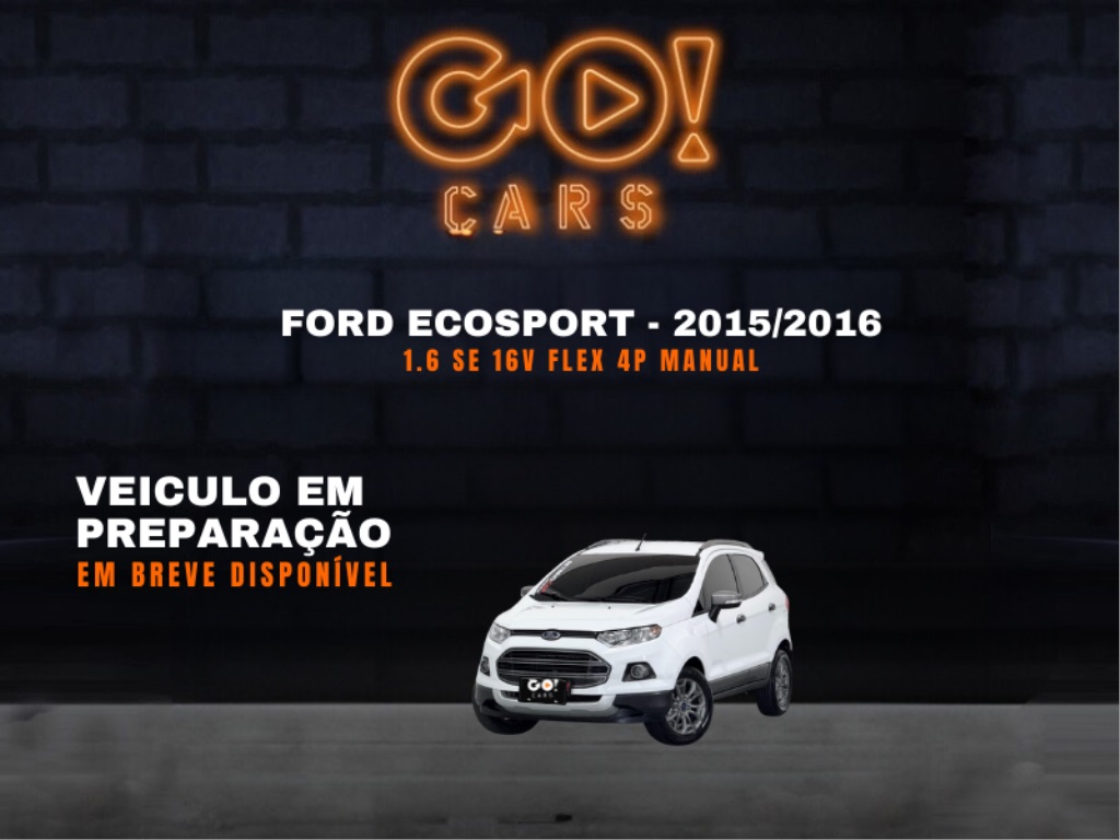 FORD ECOSPORT 1.6 SE 16V FLEX 4P MANUAL 2015/2016