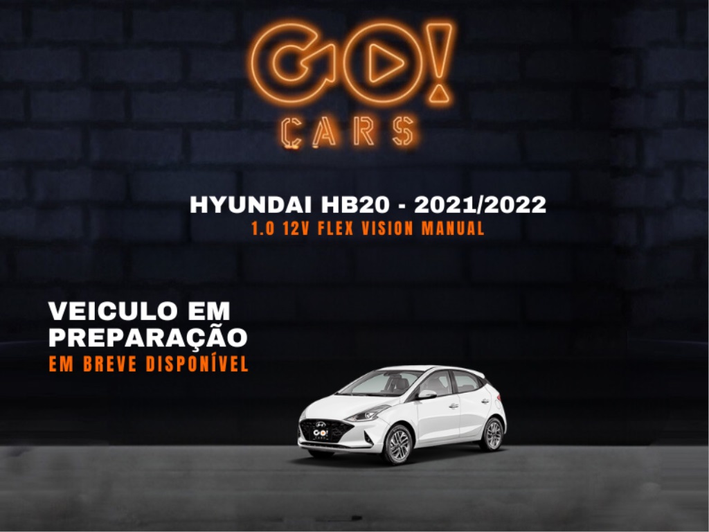 HYUNDAI HB20 1.0 12V FLEX VISION MANUAL 2021/2022