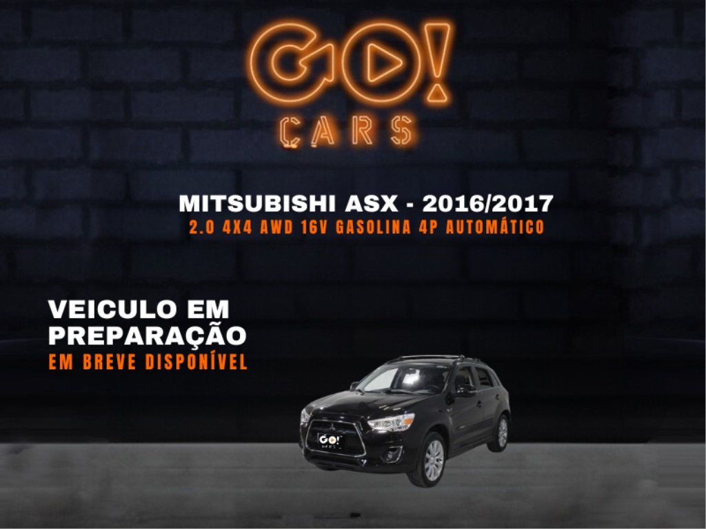 MITSUBISHI ASX 2.0 4X4 AWD 16V GASOLINA 4P AUTOMÁTICO 2016/2017