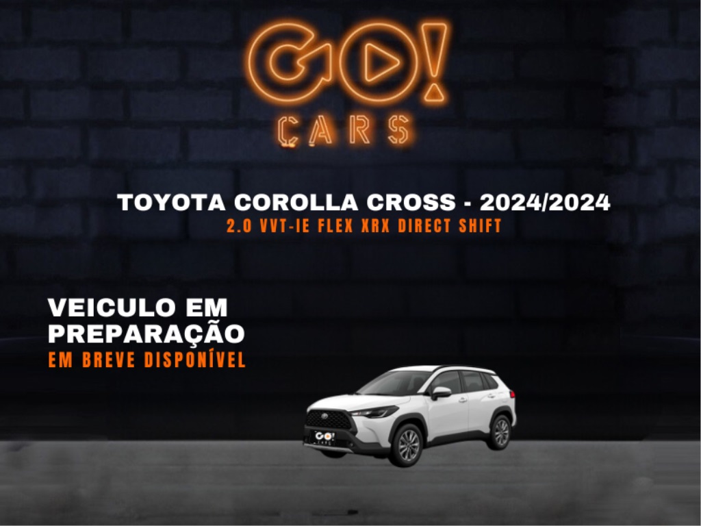 TOYOTA COROLLA CROSS 2.0 VVT-IE FLEX XRX DIRECT SHIFT 2024/2024