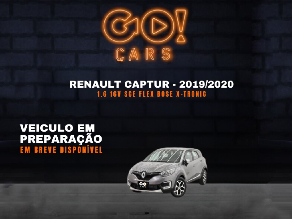 RENAULT CAPTUR 1.6 16V SCE FLEX BOSE X-TRONIC 2019/2020