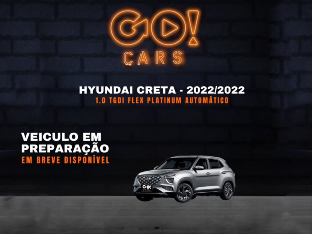 HYUNDAI CRETA 1.0 TGDI FLEX PLATINUM AUTOMÁTICO 2022/2022