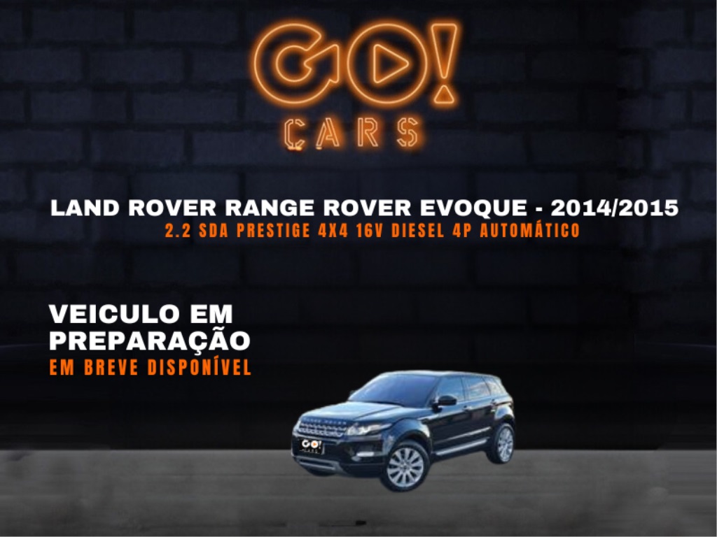 LAND ROVER RANGE ROVER EVOQUE 2.2 SDA PRESTIGE 4X4 16V DIESEL 4P AUTOMÁTICO 2014/2015