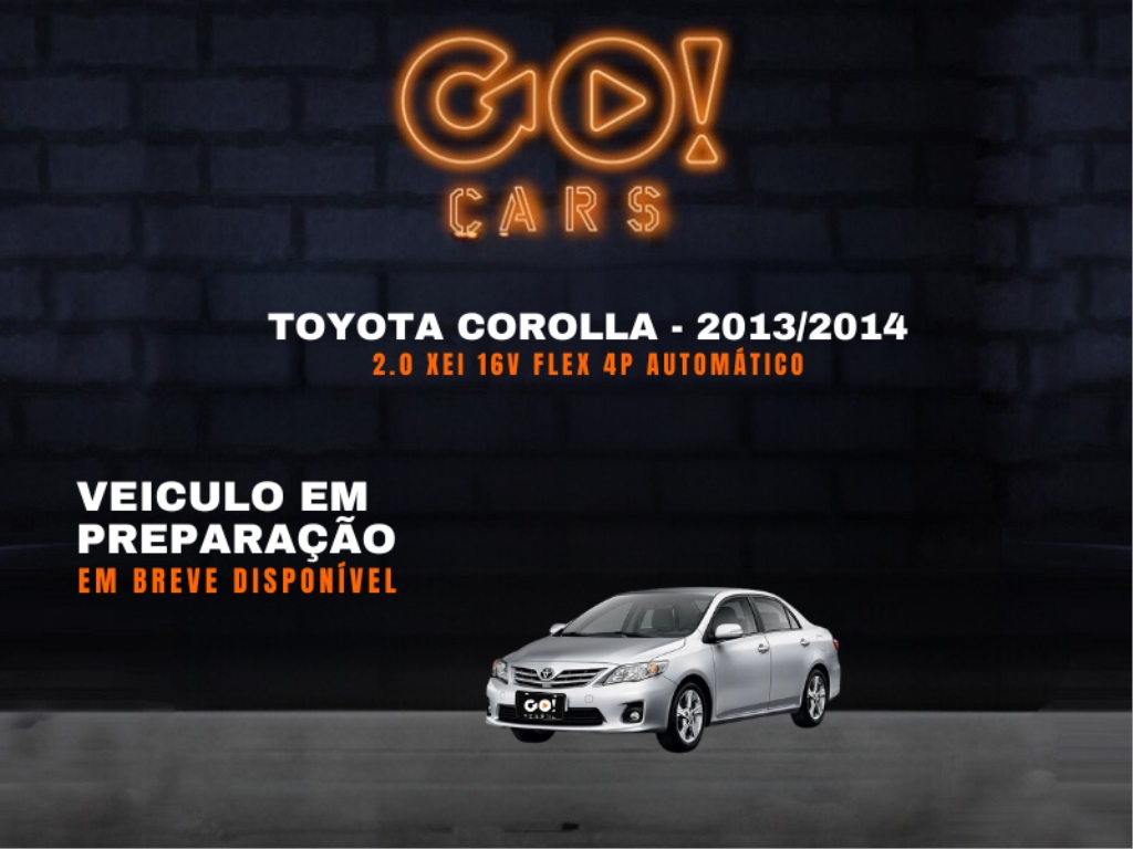 TOYOTA COROLLA 2.0 XEI 16V FLEX 4P AUTOMÁTICO 2013/2014