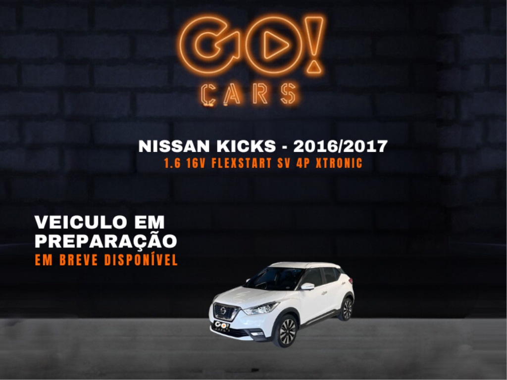 NISSAN KICKS 1.6 16V FLEXSTART SV 4P XTRONIC 2016/2017