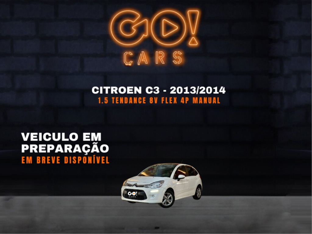 CITROËN C3 1.5 TENDANCE 8V FLEX 4P MANUAL 2013/2014